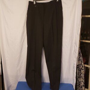 Ladies CONRAD C COLLECTION Gray Wool Dress Pants w/Elastic Waistband - 12 Tall